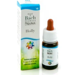 Guna Fiori di Bach holly - Comprensione amore calma N°15
