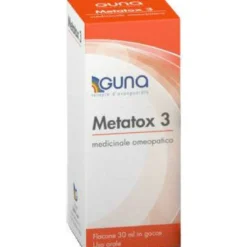 Guna Metatox 3 medicinale omeopatico gocce 30ml
