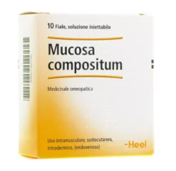 Guna Mucosa compositum Medicinale omeopatico 10 fiale iniettabili