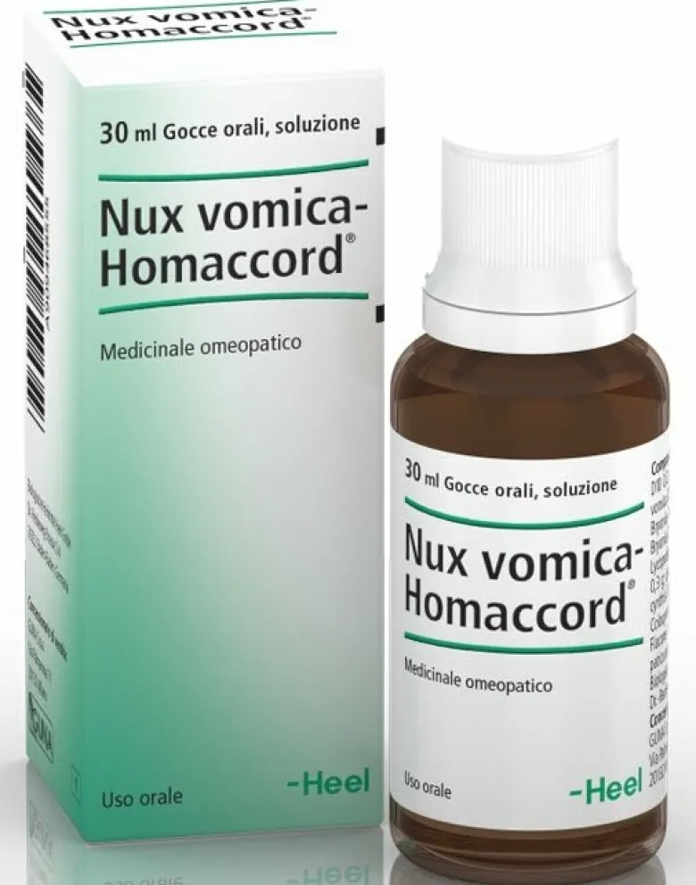 Guna Nux Vomica Homaccord Heel medicinale omeopatico 30ml gocce orali