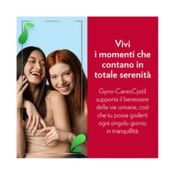 Gyno-CanesCystil Integratore Alto Dosaggio di D-Mannosio per Benessere Delle Vie Urinarie 14 bustine
