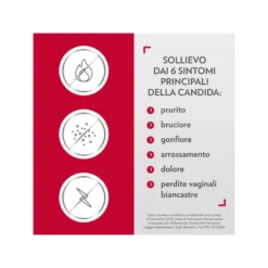 Gyno-Canesten Monodose Trattamento Sintomi Candida contro Prurito, Bruciore Intimo e Perdite, 1 cps