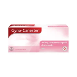 Gyno-Canesten Trattamento Sintomi Candida contro Prurito, Bruciore Intimo e Perdite, 12 Cpr Vaginali