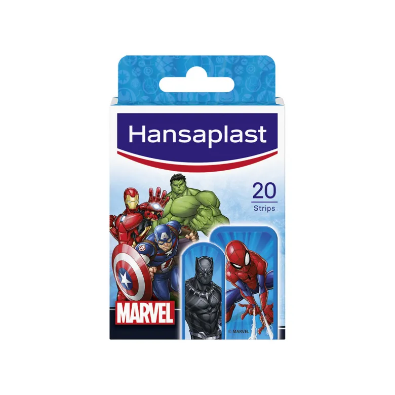 Hansaplast Cerotti Marvel Bambini Impermeabili E Delicati 2 Formati 20 Pezzi