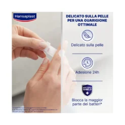 Hansaplast Cerotti Sensitive Delicati Per Pelli Sensibili 20 Pezzi In 2 Formati