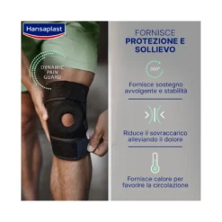 Hansaplast Sport Supporto Ginocchio Tutore Per Protezione E Sollievo Dal Dolore