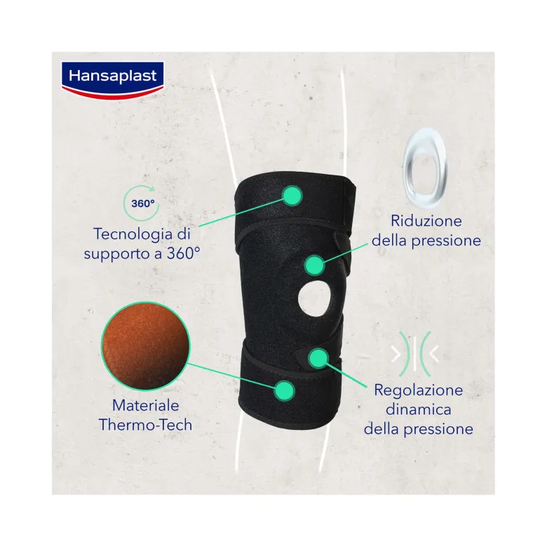 Hansaplast Sport Supporto Ginocchio Tutore Per Protezione E Sollievo Dal Dolore