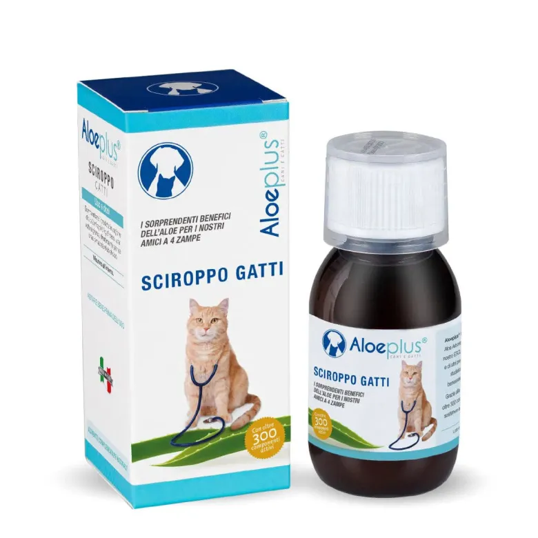 Hdr Aloeplus Sciroppo Per Gatti 100ml