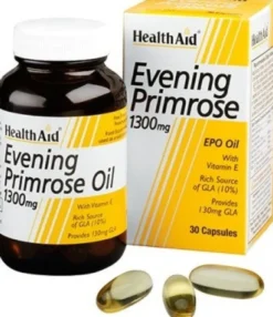 HealthAid Evening Primrose 1300mg 30 Capsule