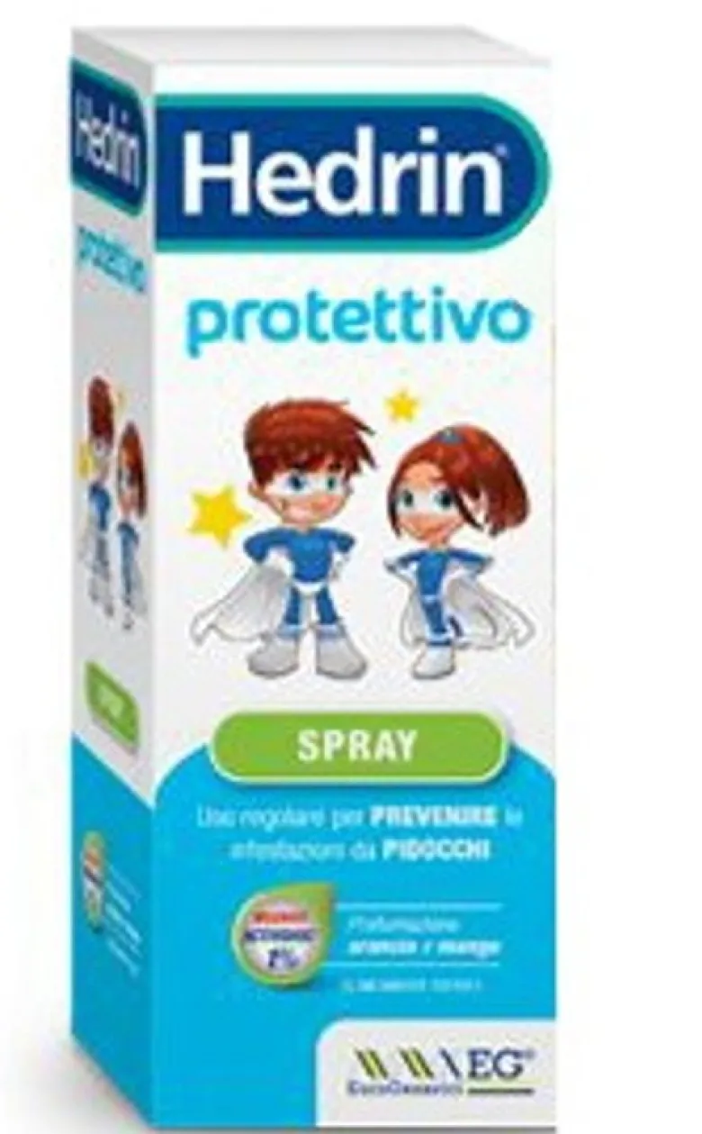 Hedrin Protettivo Spray pidocchi profumazione arancia e mango 200ml