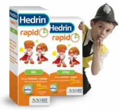 Hedrin Rapid Spray elimina pidocchi e lendini 60ml
