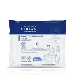 Helan Ireos Contorno Occhi salviettine struccanti delicate analcoliche 20 pezzi