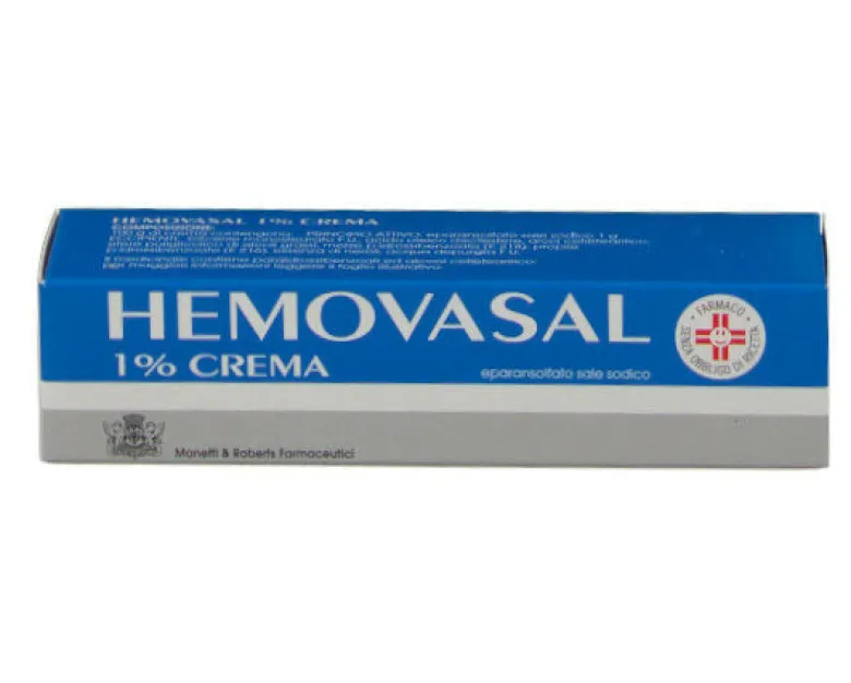 Hemovasal Crema 1% 30g