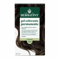 Herbatint Gel Colorante Permanente 4N Castano 170ml