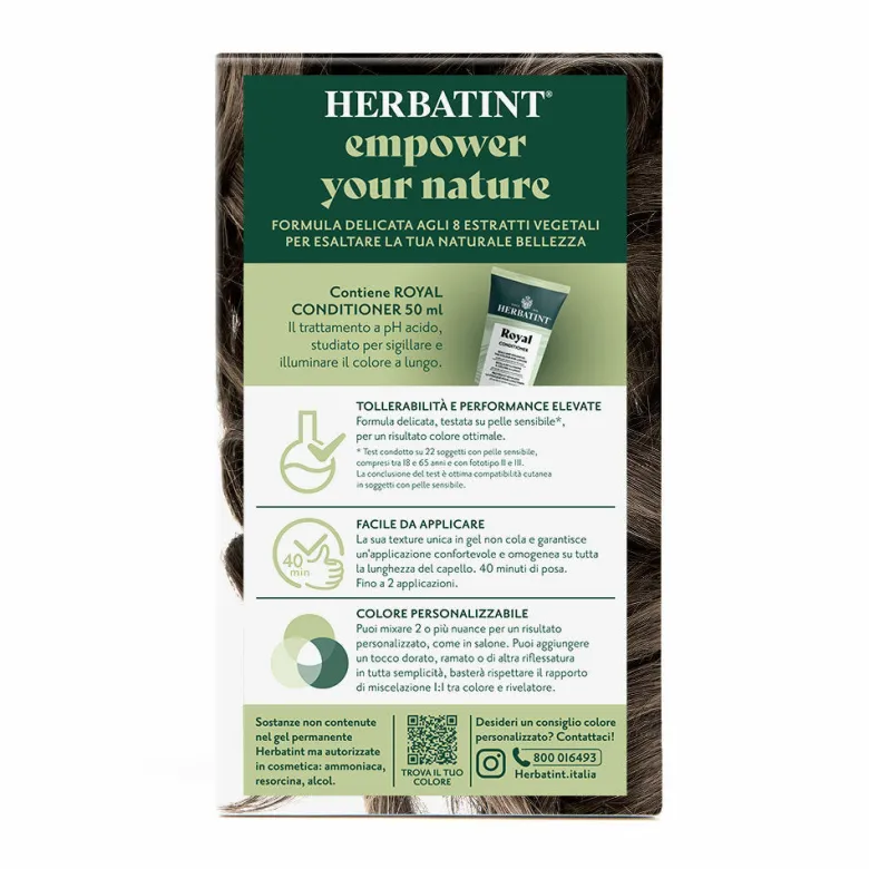 Herbatint Gel Colorante Permanente 5N Castano Chiaro 170ml