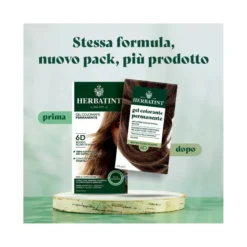 Herbatint Tintura Per Capelli Gel Permanente 6D Biondo Scuro Dorato 170ml