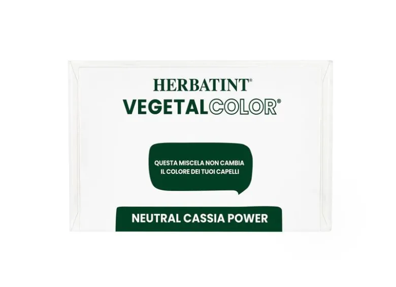 Herbatint Vegetal Color Tinta per capelli 100% Vegetale e bio NEUTRAL CASSIA POWER Henné neutro 100g