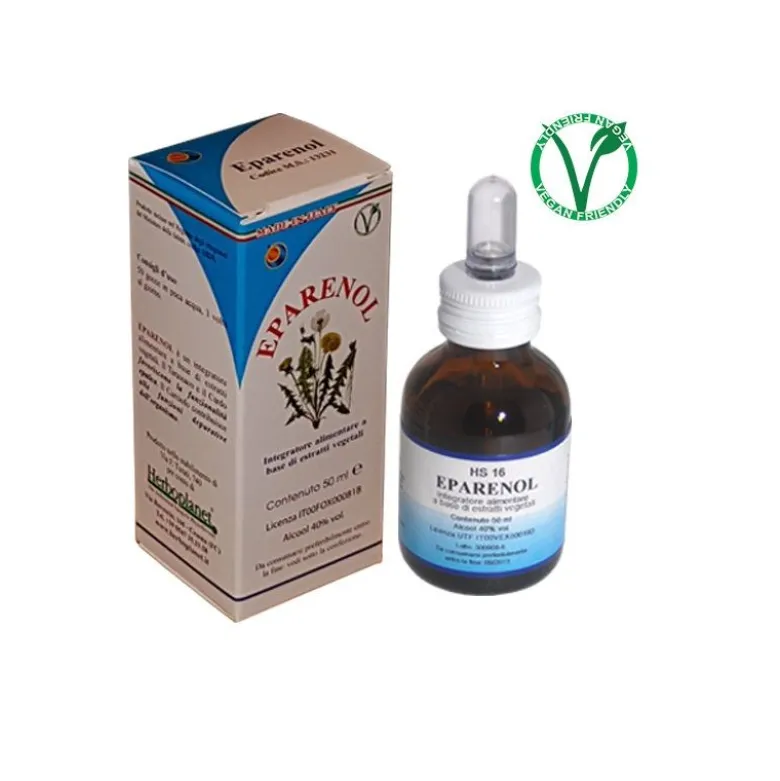 Herboplanet Eparenol Integratore Alimentare funzione depurativa dell'organismo 50ml