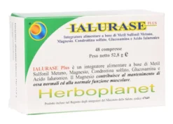 Herboplanet Ialurase Plus benessere delle ossa 48 compresse