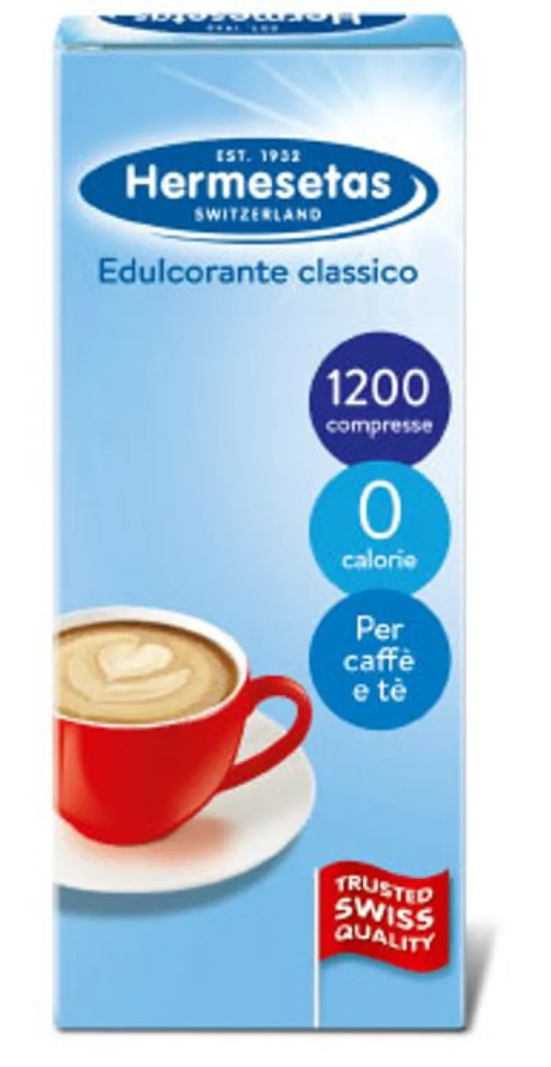 Hermesetas dolcificante classico qualità superiore 1200 cpr