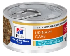 Hill's Prescription Diet Feline C/D Urinary Care Sterilised Spezzatino Tonno E Verdure 82g