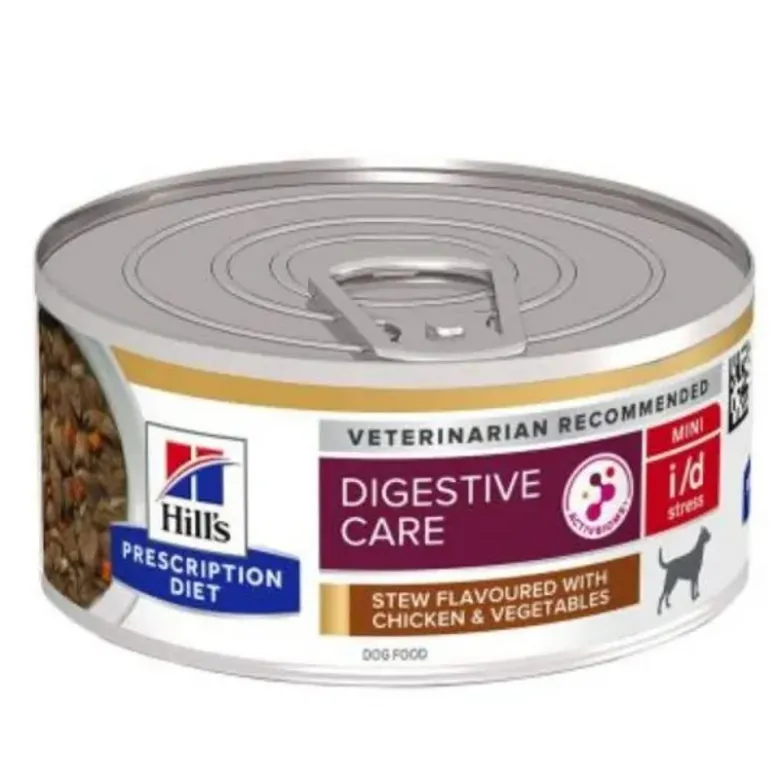 Hill's Prescription Diet Lattina Cane Digestive Care I/D Stress Mini Pollo E Verdure 156gr