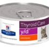 Hill's Prescription Diet Y/D Thyroid Care Cibo Umido Con Pollo Per Gatti Lattina 156g