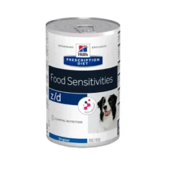 Hill's Prescription Diet Z/D Food Sensitivity Cane Lattina 370g