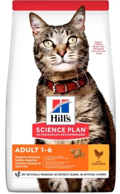 Hill's Science Plan Adult Alimento per Gatti al Pollo