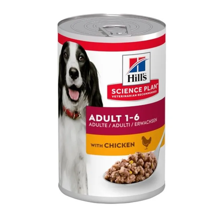 Hill's Science Plan Umido Cane Pollo Lattina 370g