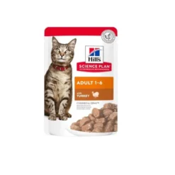 Hill's Science Plan Umido Gatto Adult Tacchino In Salsa Bustina 85g