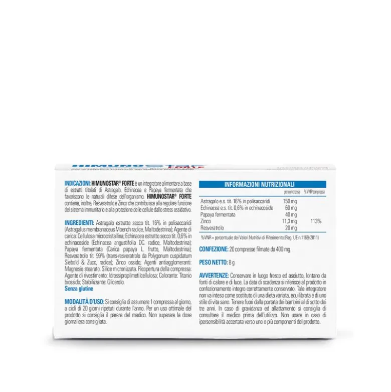 Himunostar Forte sistema immunitario 20 compresse