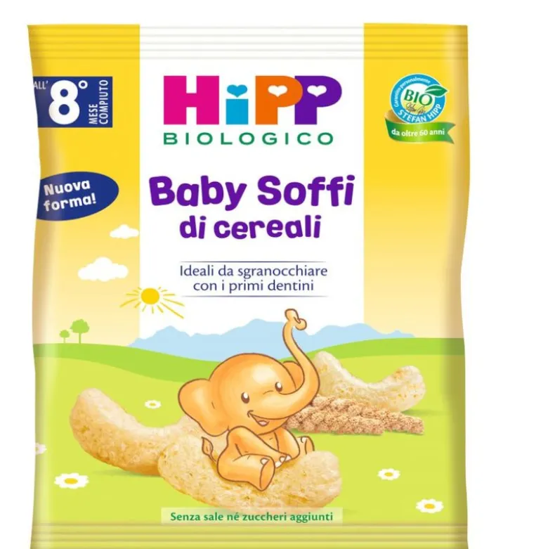 Hipp Biologico Baby Soffi di cereali dall'8°mese 30g