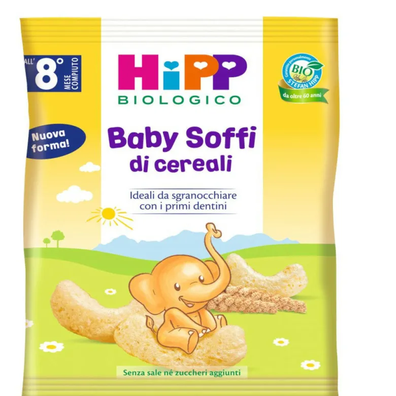 Hipp Biologico Baby Soffi di cereali dall'8°mese 30g