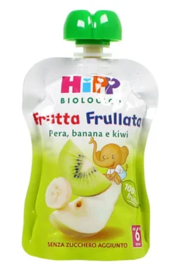Hipp Biologico Frutta Frullata Pera, banana e kiwi 90 g