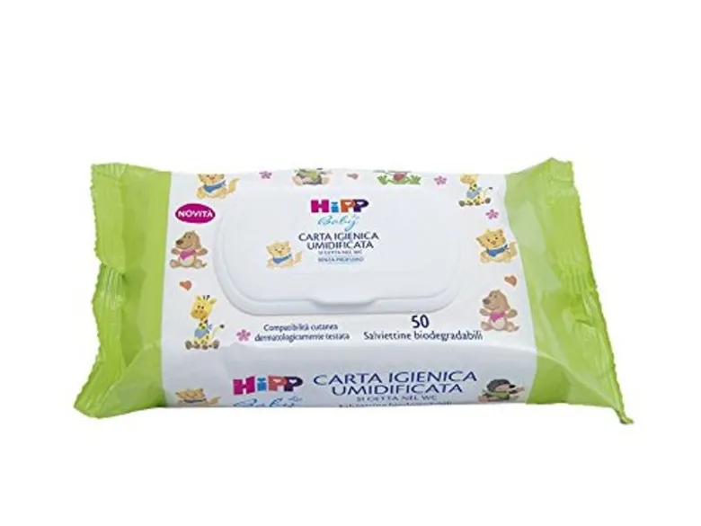 Hipp Carta Igienica Umidificata 50 salviettine Biodegradabili