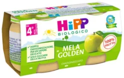 Hipp Omogeneizzato Bio Mela Golden 2x80g