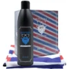 Hipsteria Per La Barba Cofanetto Sapone Barba e Baffi 250ml + Mantellina American Barber