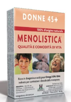 Holistica Menolistica Donna 45+ Omega3 EPA/DHA 60 capsule