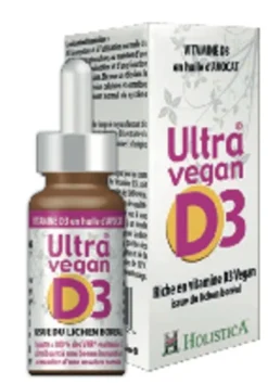 Holistica Ultra Vegan D3 8ml 180 gocce