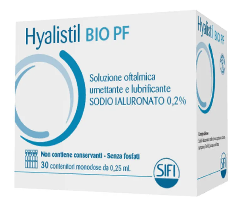 Hyalistil Bio Pf Soluzione Oftalmica Acido Ialuronico 0,2%