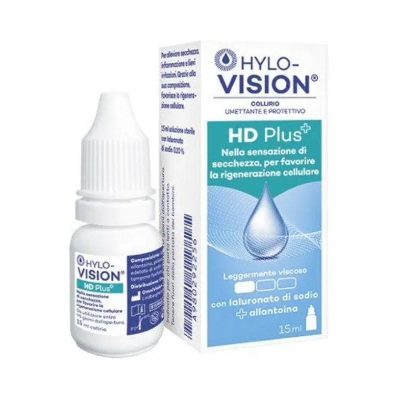 Hylovision HD Plus Collirio per alleviare secchezza e infiammazione 15ml