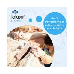 Ialuset garze con acido ialuronico 10 pezzi