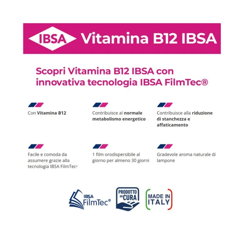 Ibsa Vitamina B12 30 Film Orali
