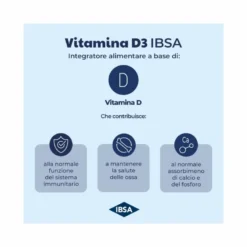 Ibsa Vitamina D3 2000UI: 30 Film Orodispersibili