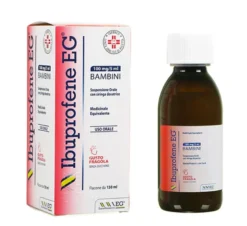 Ibuprofene EG 100mg/5ml Bambini uso orale gusto fragola 150ml