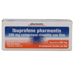 Ibuprofene Pharmentis 200mg 24 compresse rivestite con film