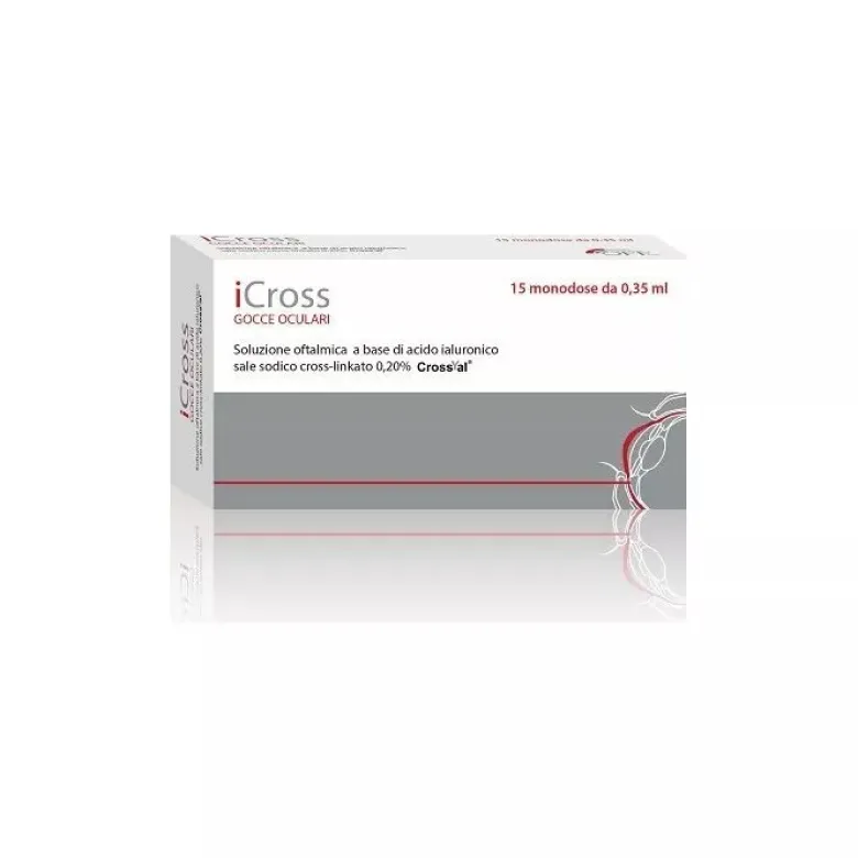 ICROSS gocce oculari 15 monodose da 0,35 ml