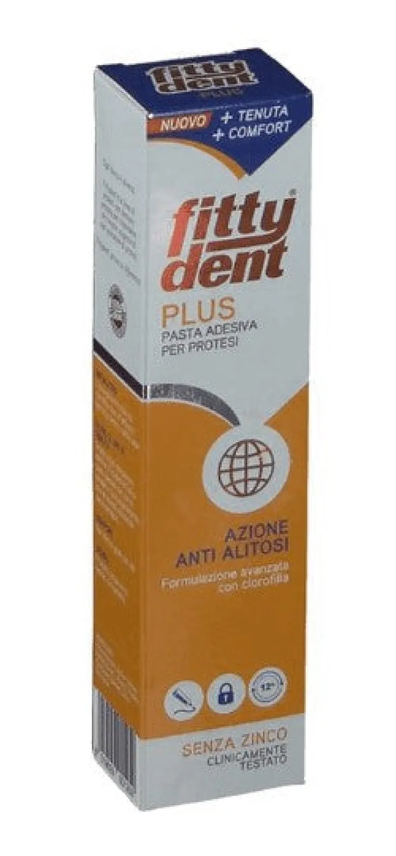 Ideci Fitty dent Plus Pasta adesiva per protesi 40g