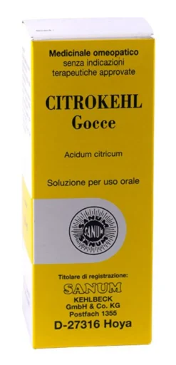Imo Citrokehl Sanum medicinale omeopatico gocce 100ml